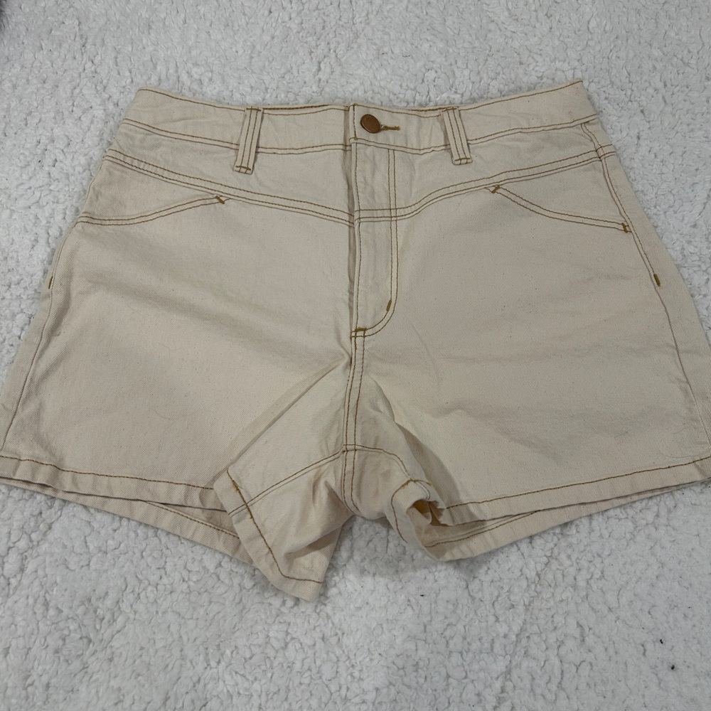 Universal Thread Vintage Midi Short - Cream